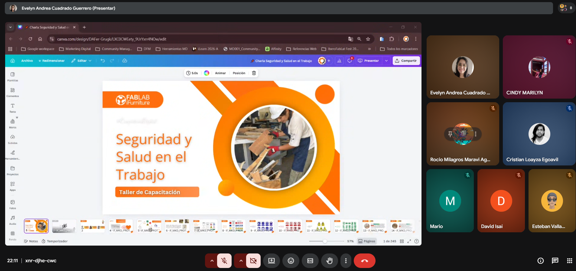 Virtual CNC safety training session