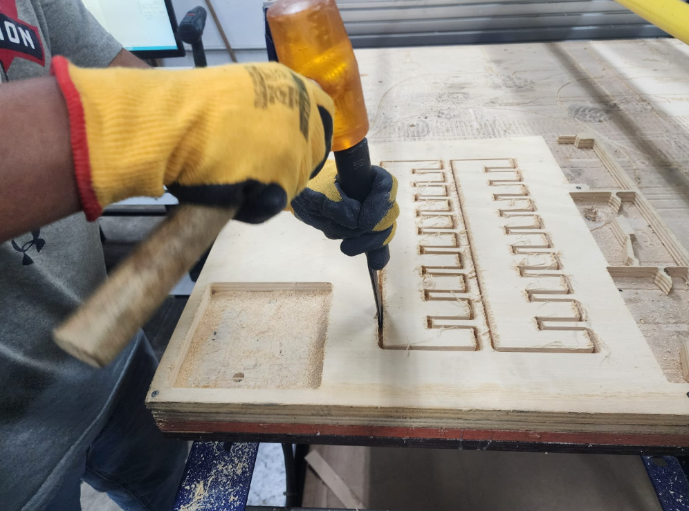 Comb test CNC