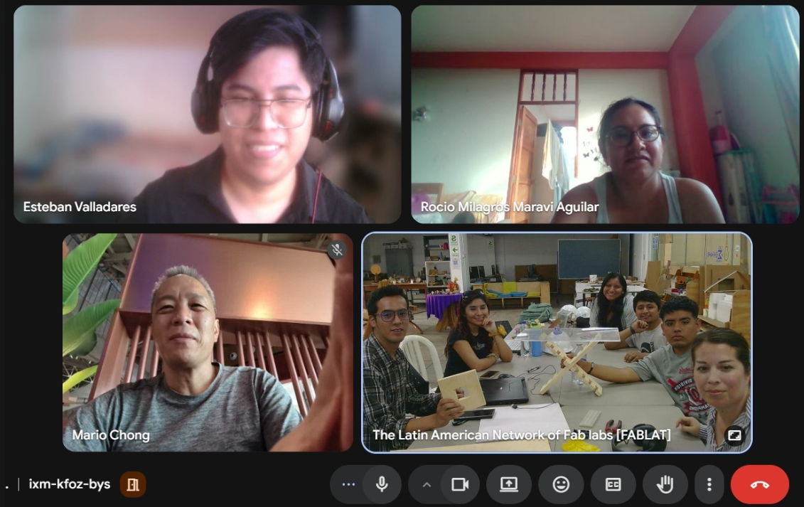 Fab Academy distributed CNC meeting