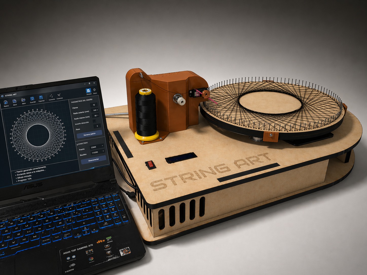 StringArt machine