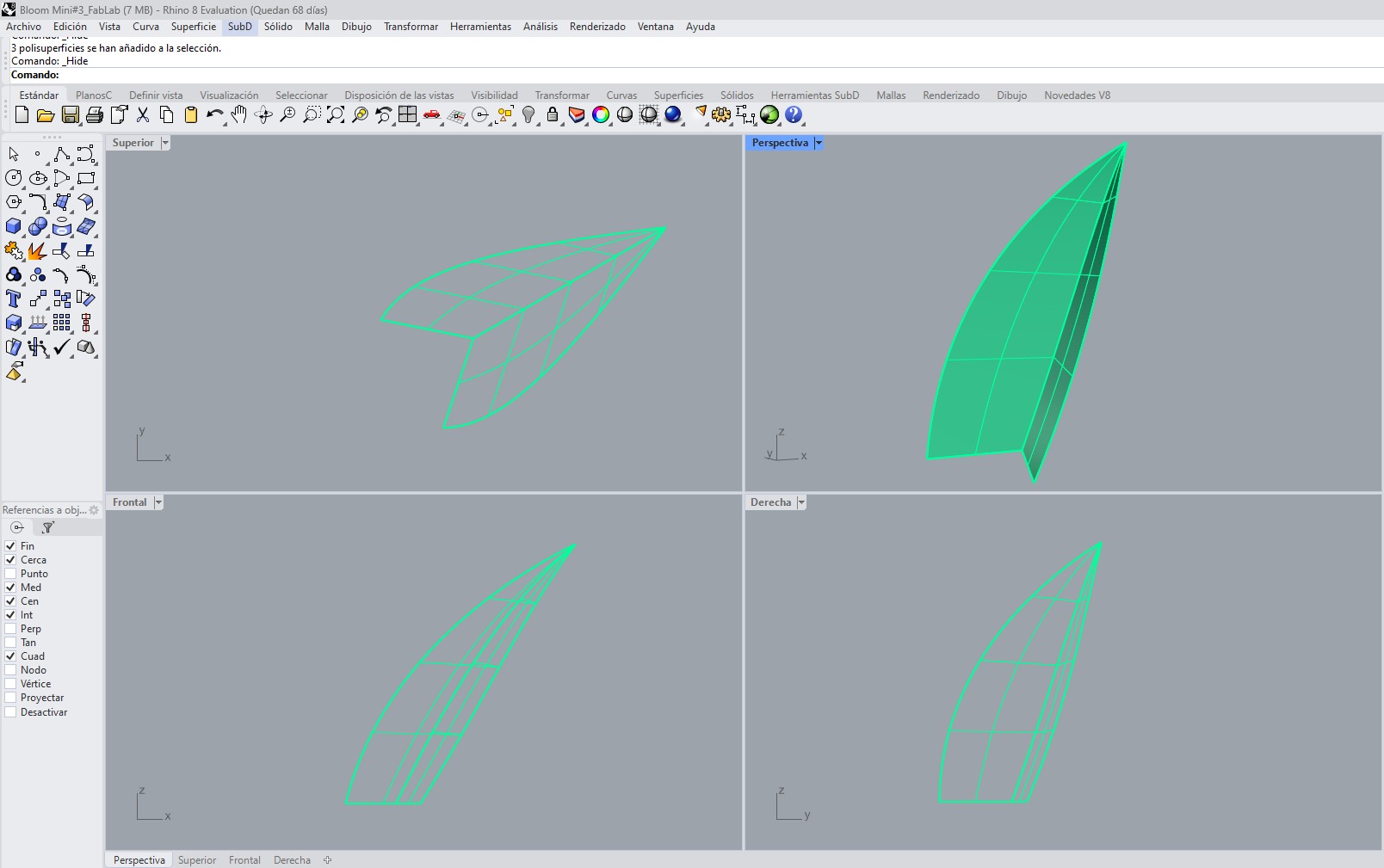 Conceptual geometry exploration sketch