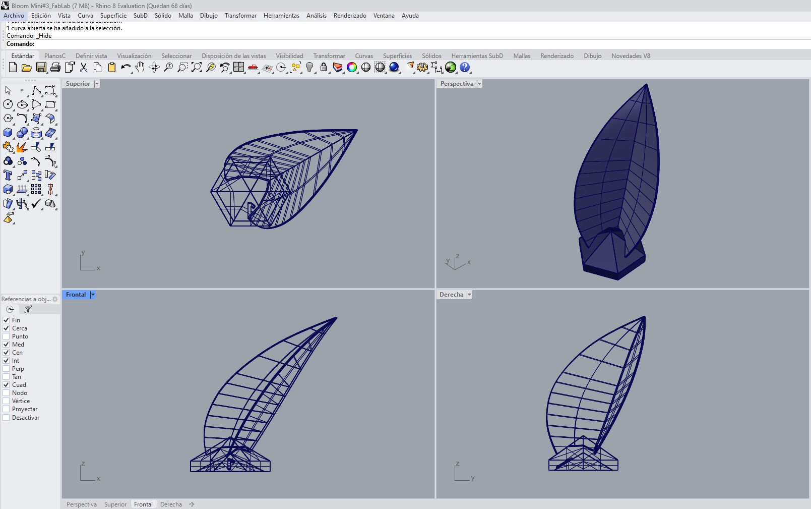 Conceptual geometry exploration sketch
