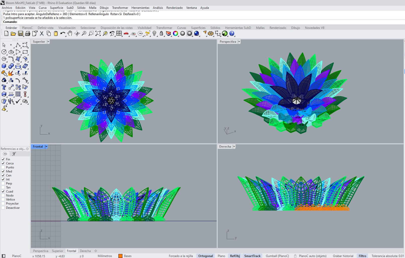 Conceptual geometry exploration sketch