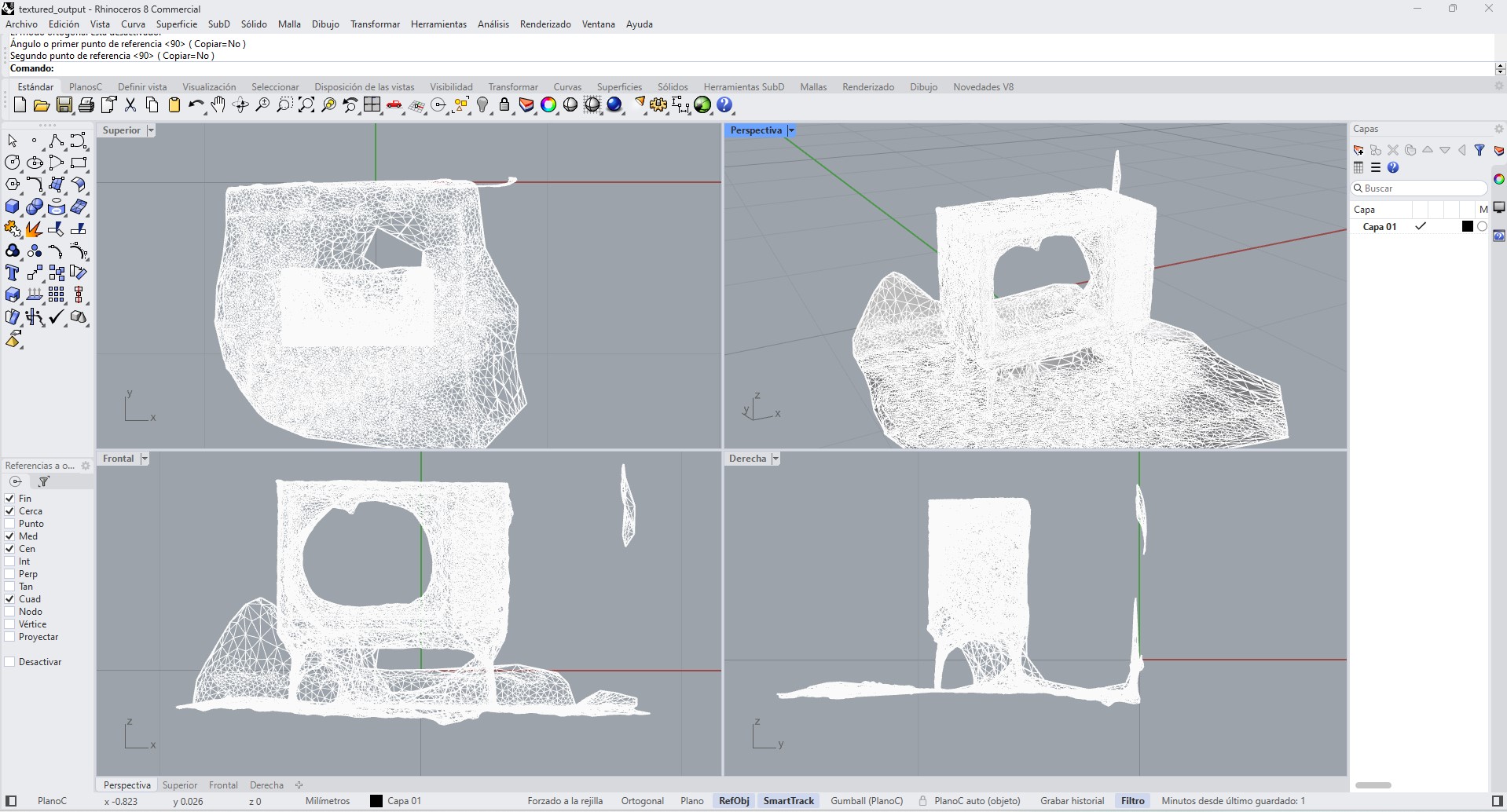 3D Scanner App - scan view 1