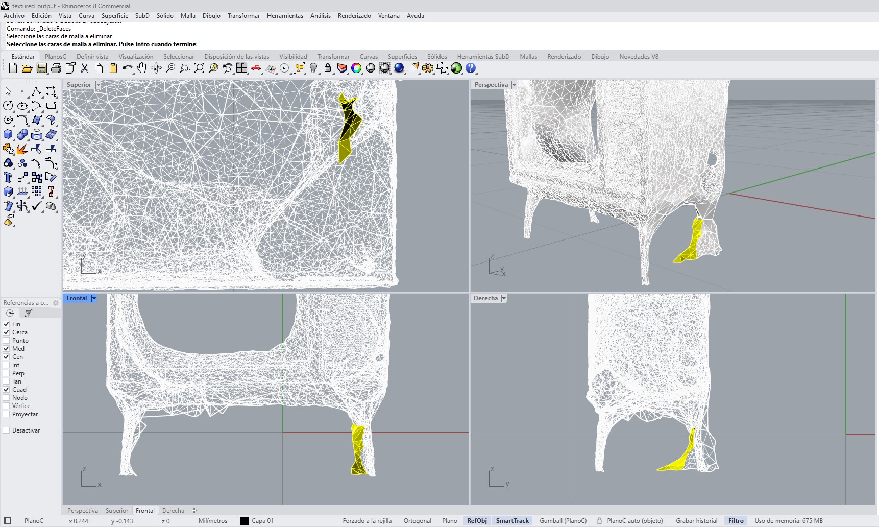 3D Scanner App - scan view 3