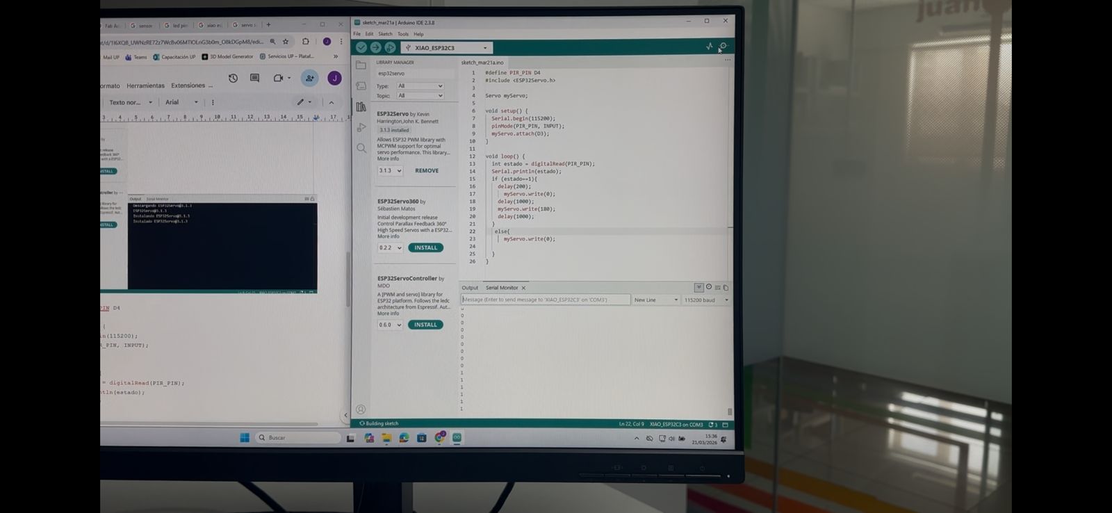 Testing and debugging process in Arduino IDE