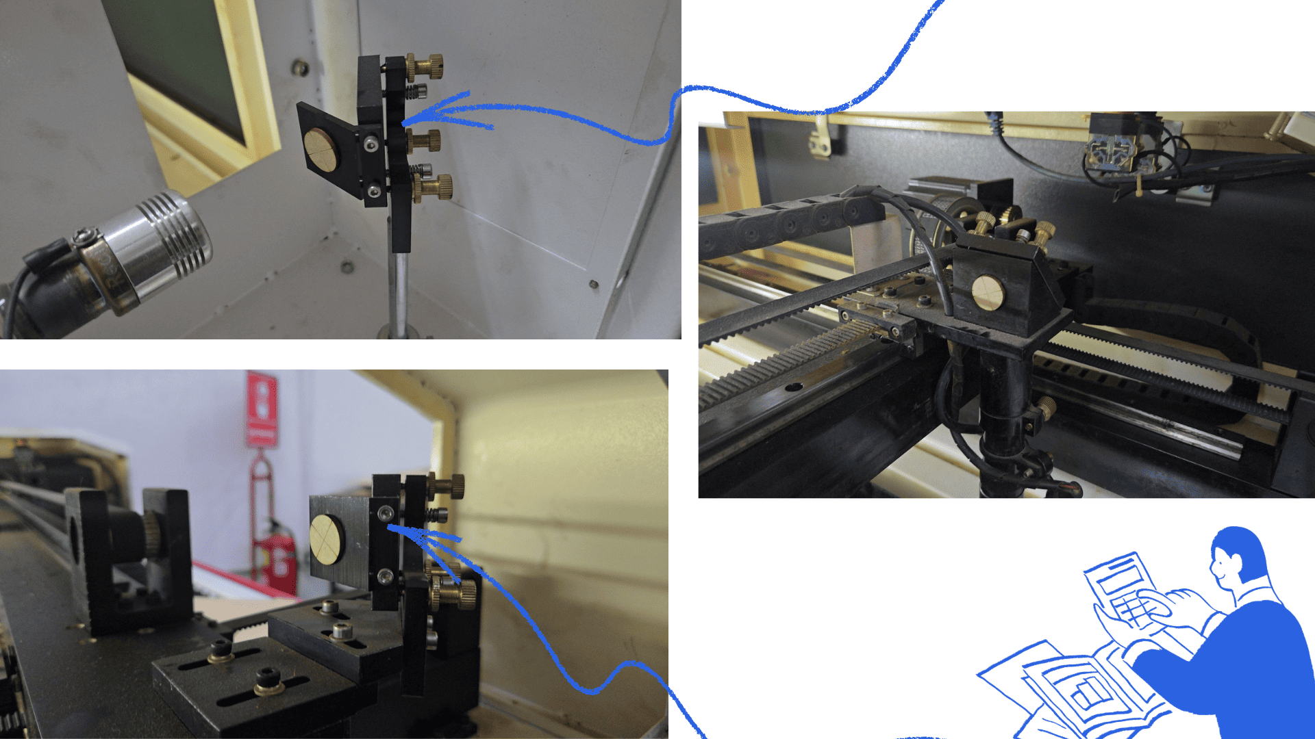 Cutting head alignment