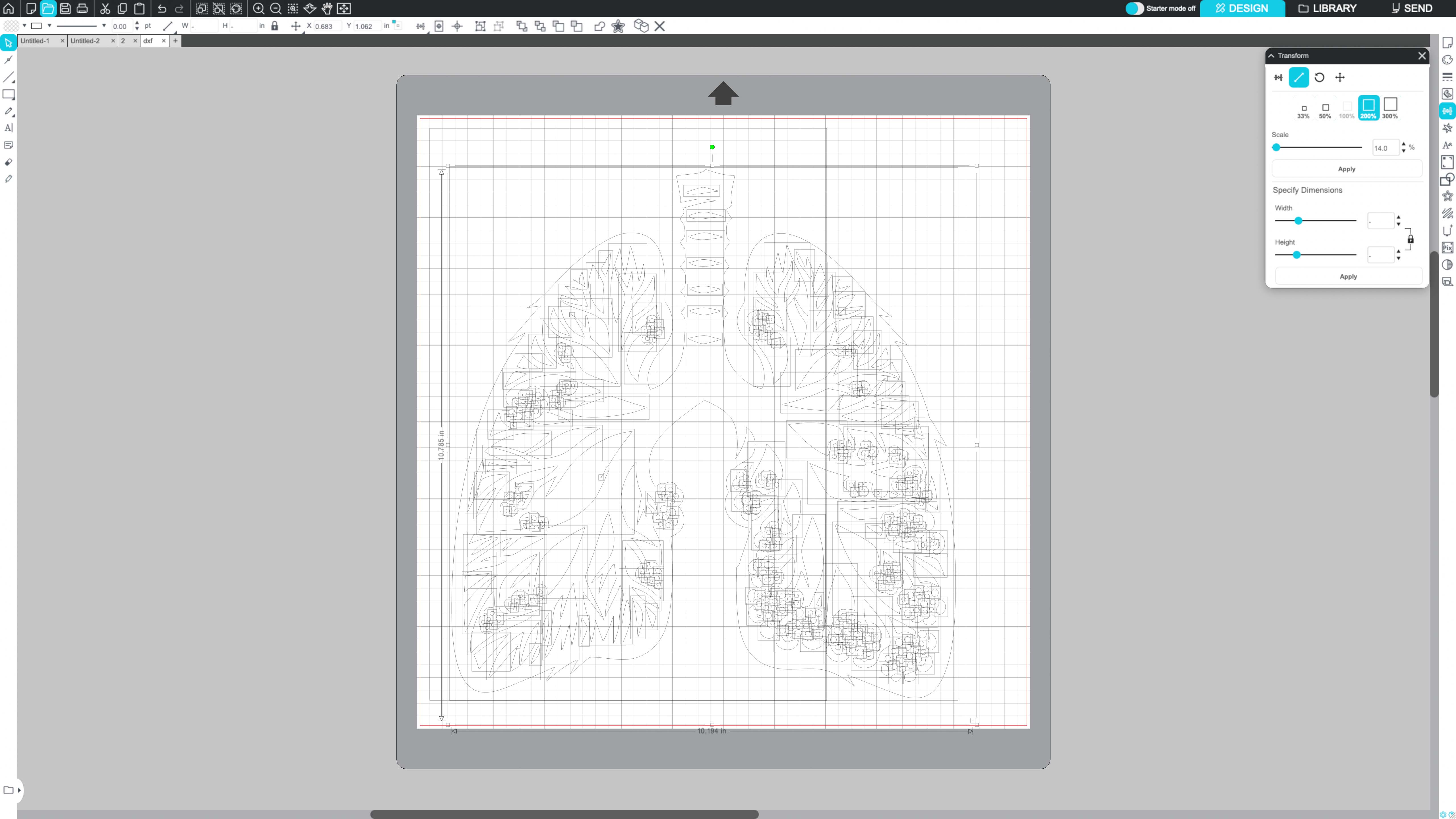 Selecting the machine model