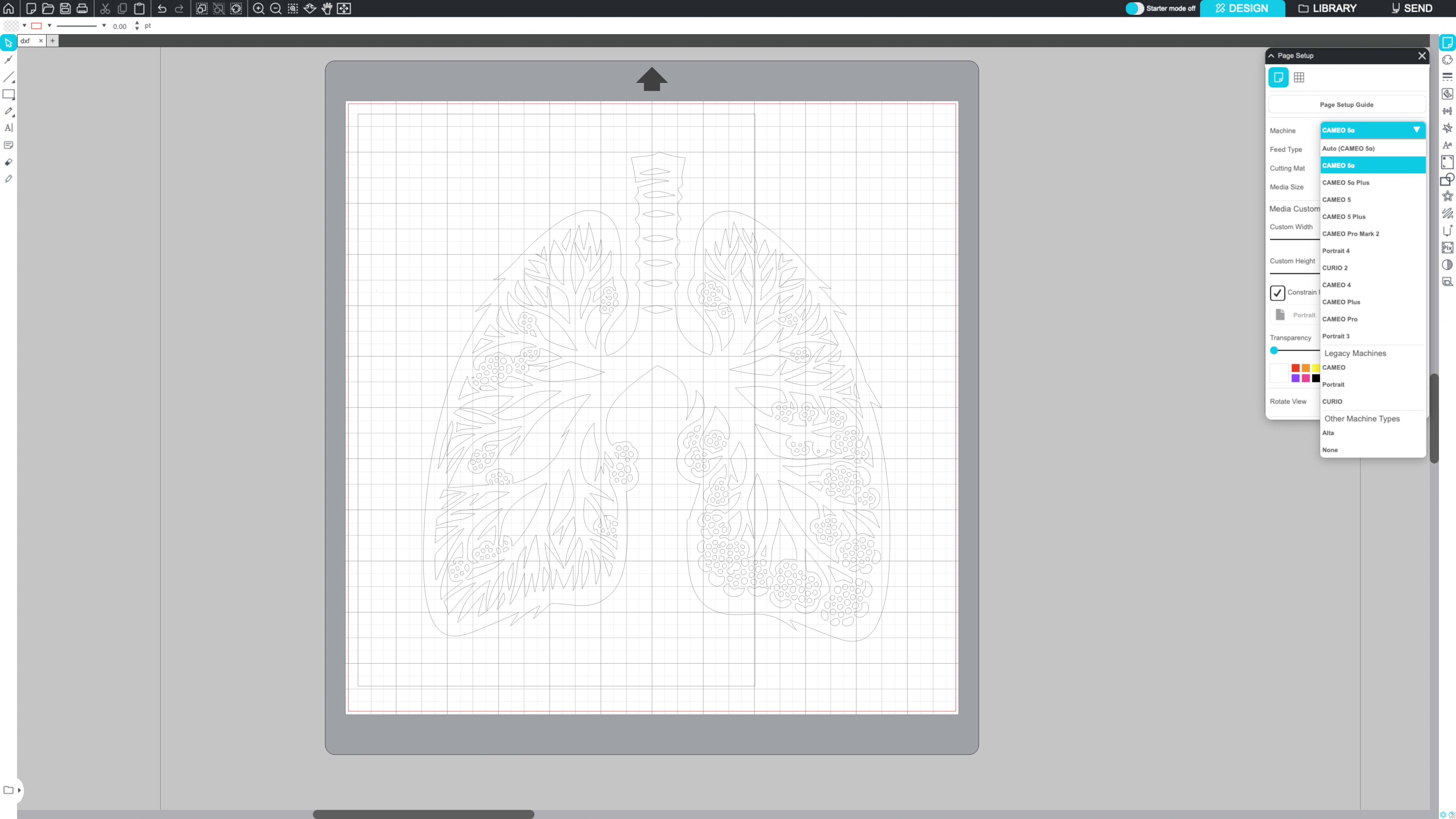 Setting cutting parameters