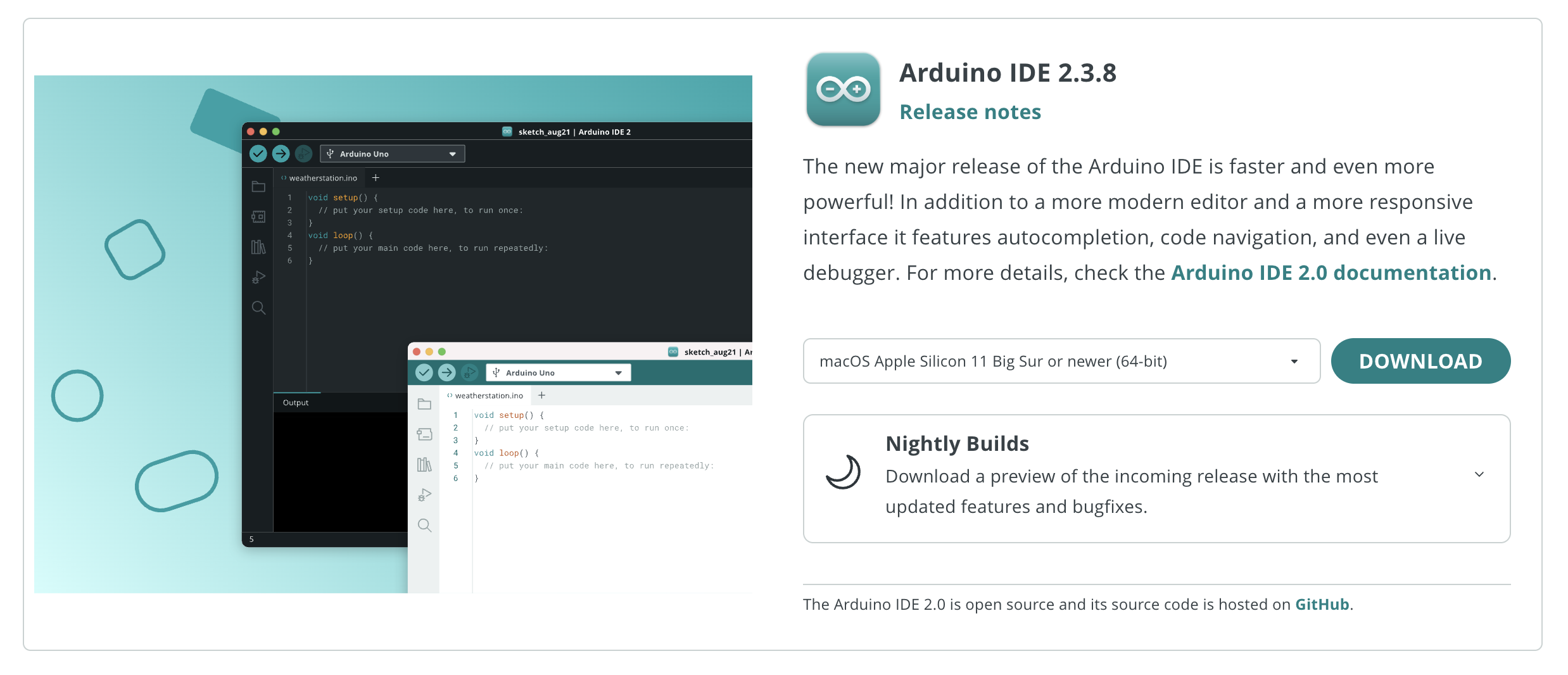 Arduino IDE download