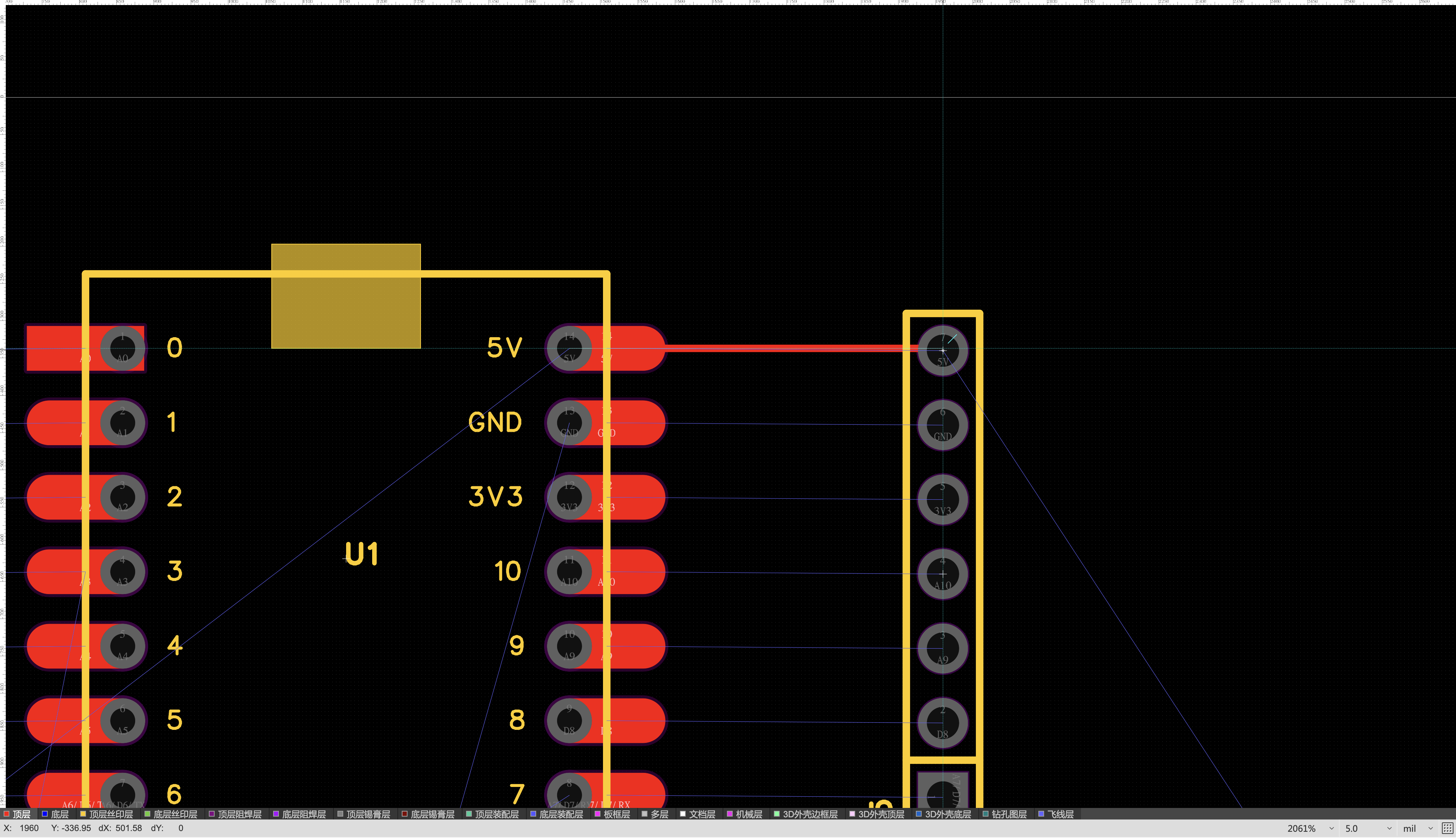 Routing detail