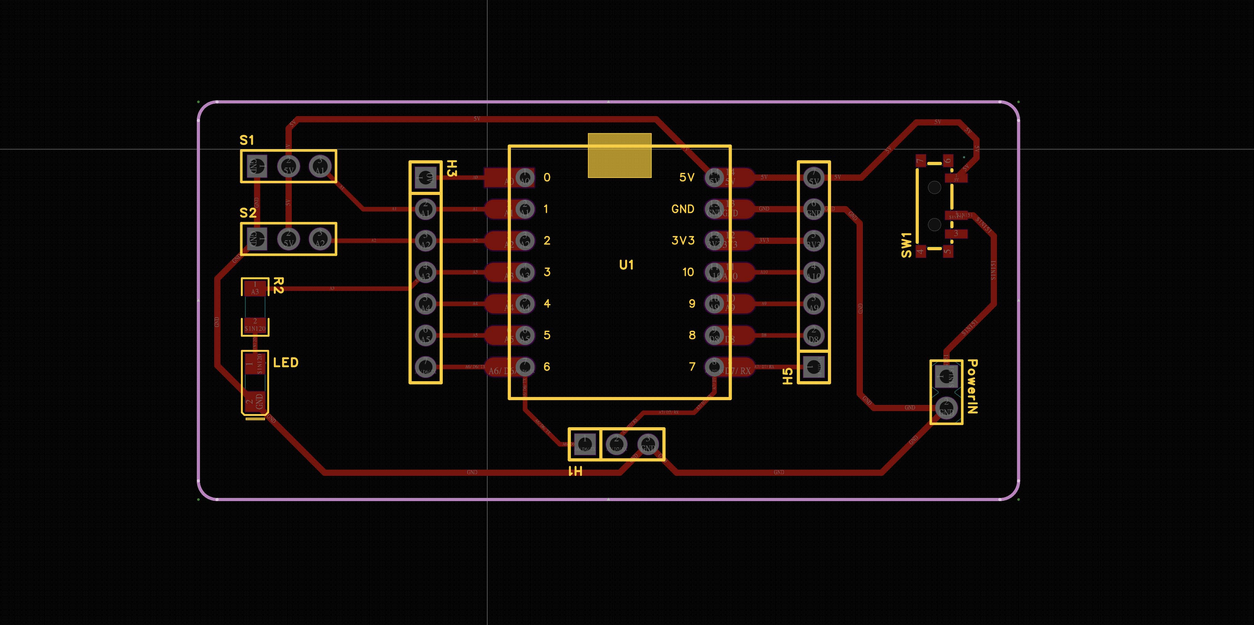 PCB layout in LCEDA-Pro