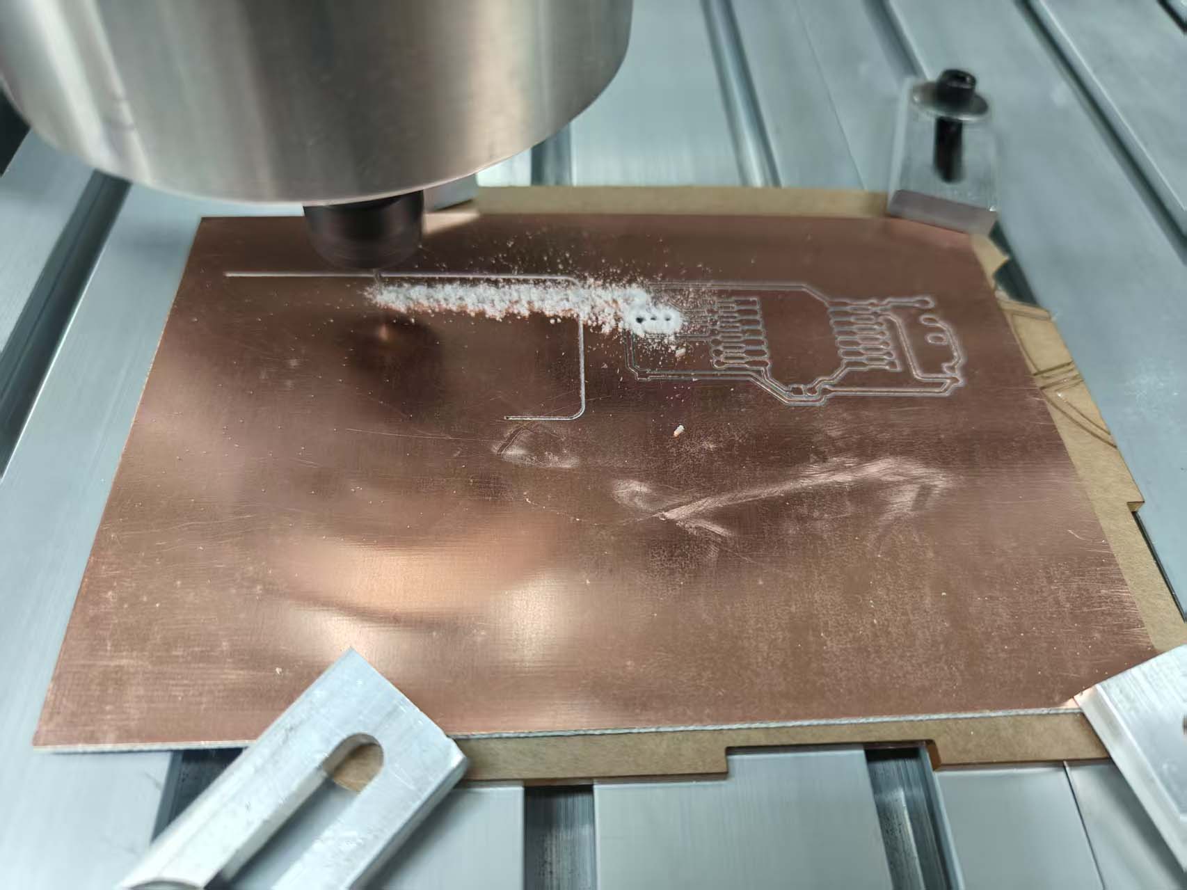 PCB milling process