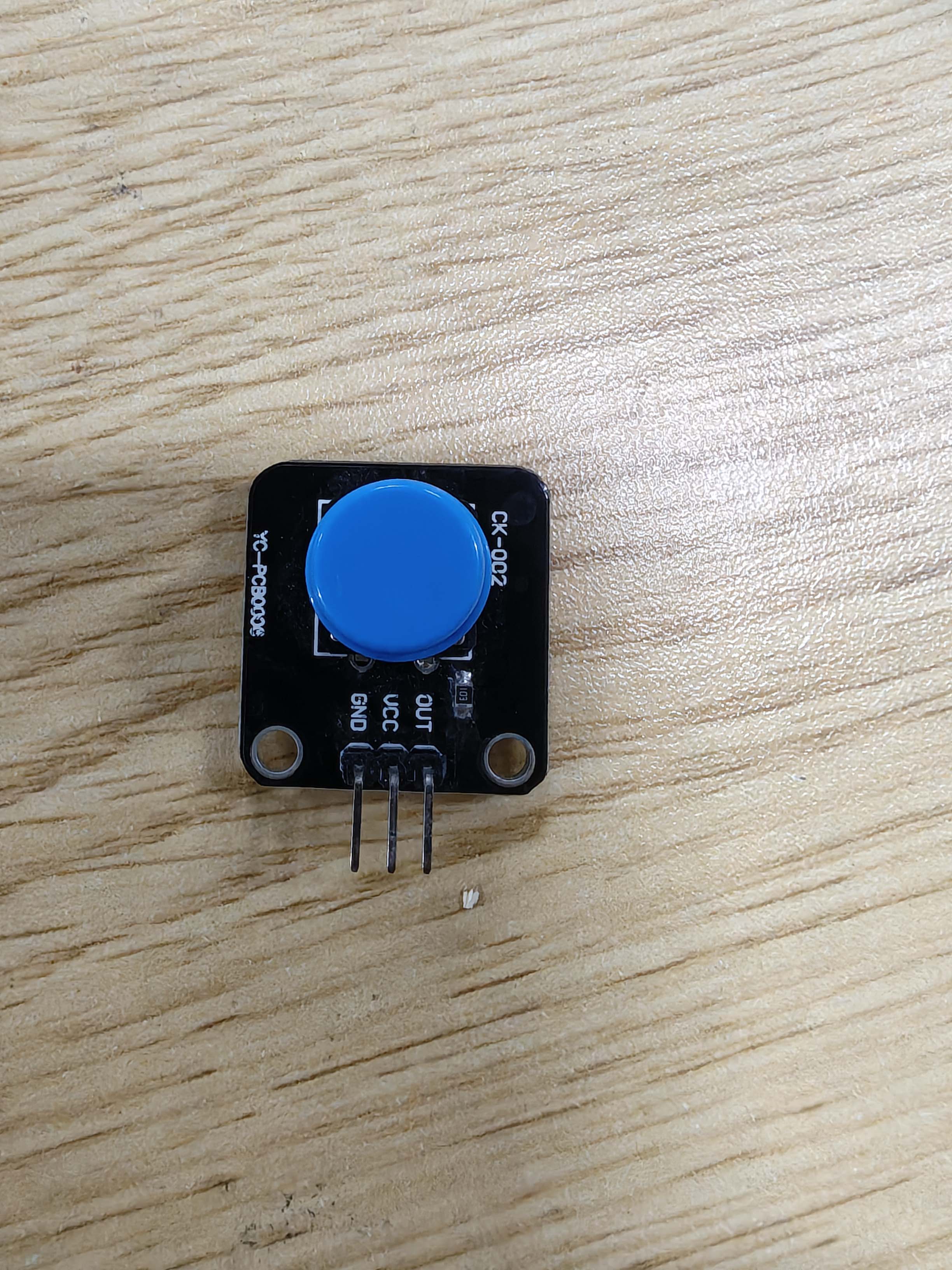 Button module used as a digital input device