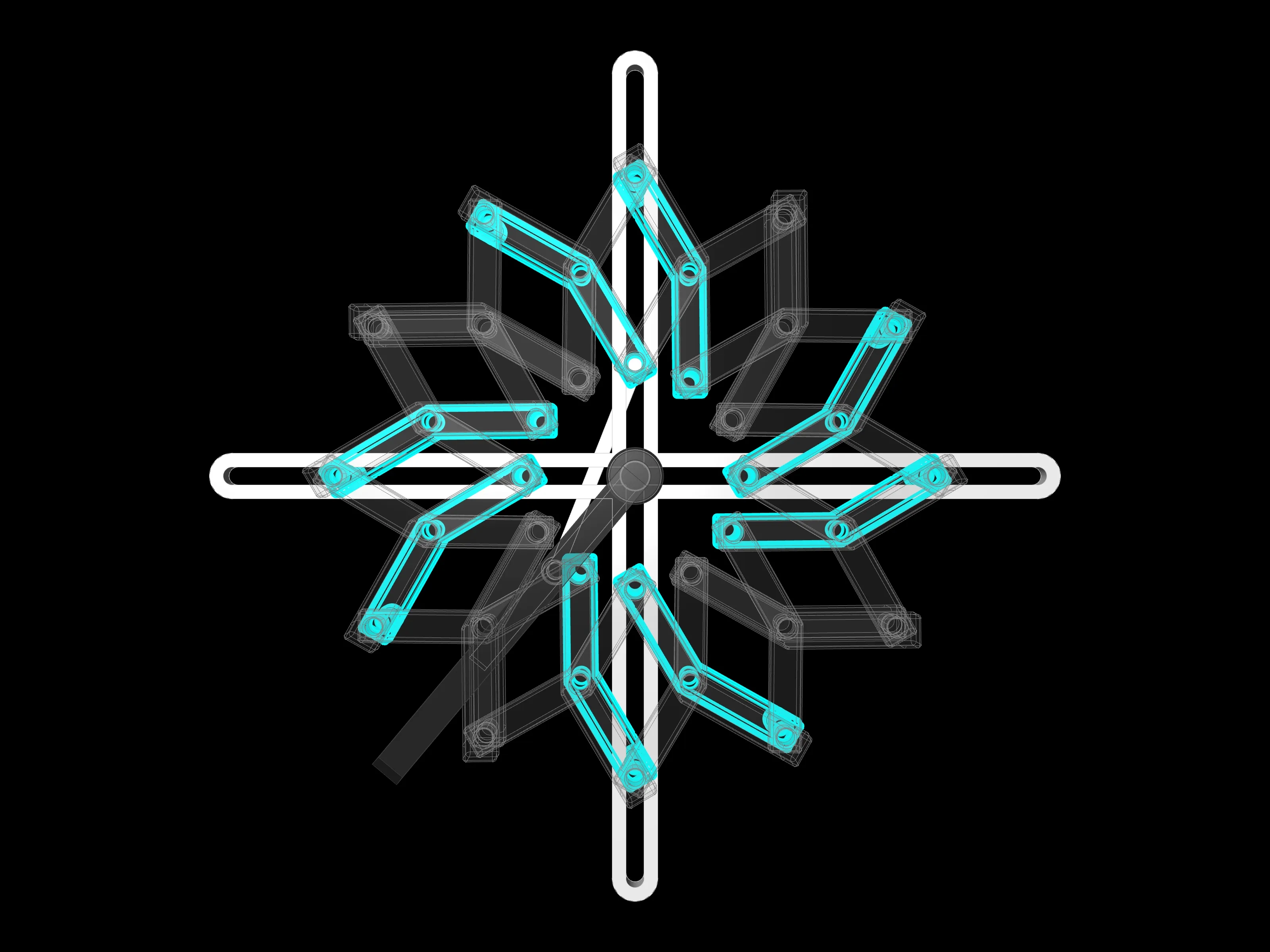Kinetic linkage clock reference