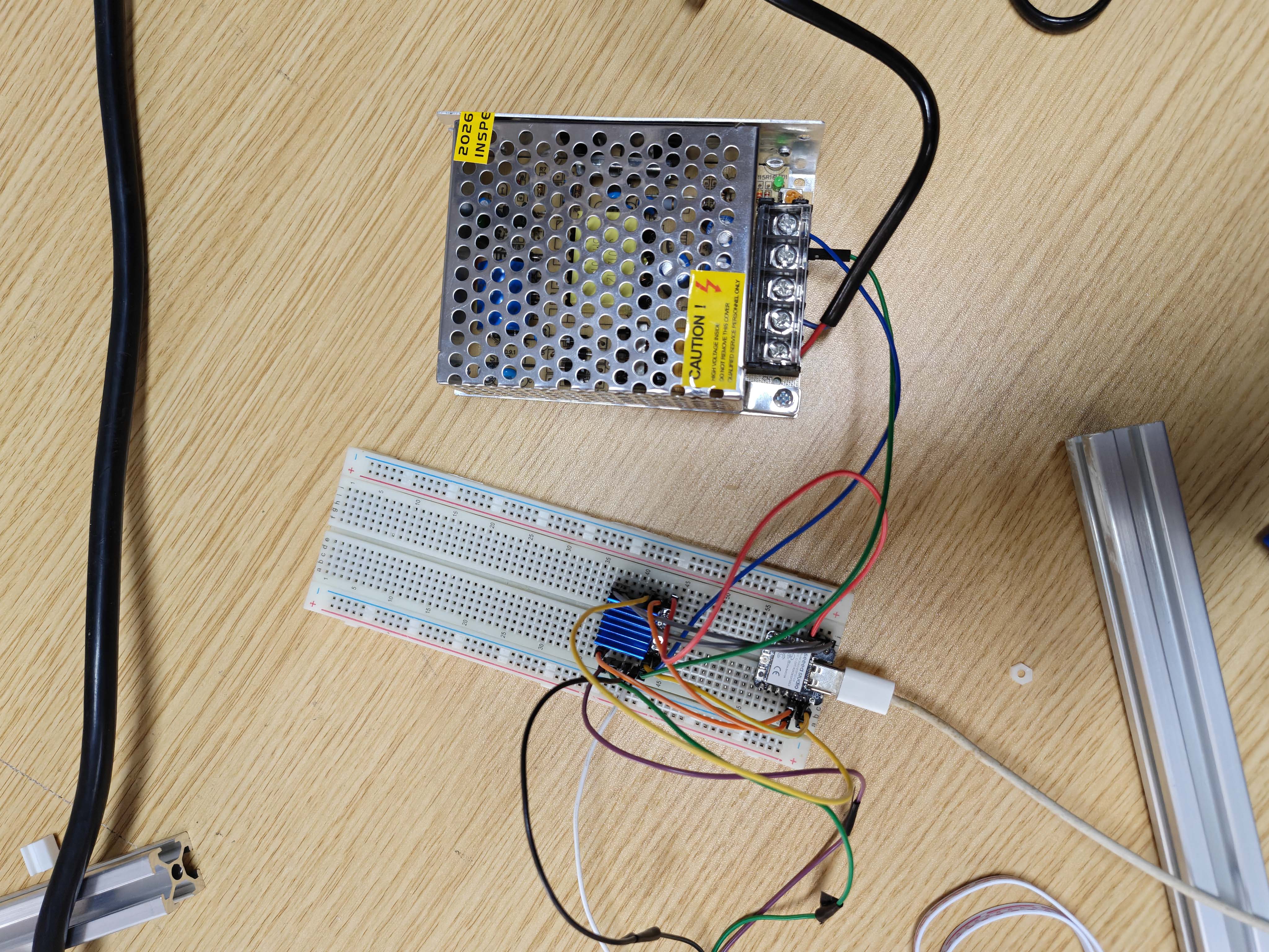 Wiring reference for XIAO ESP32S3 and TMC2209