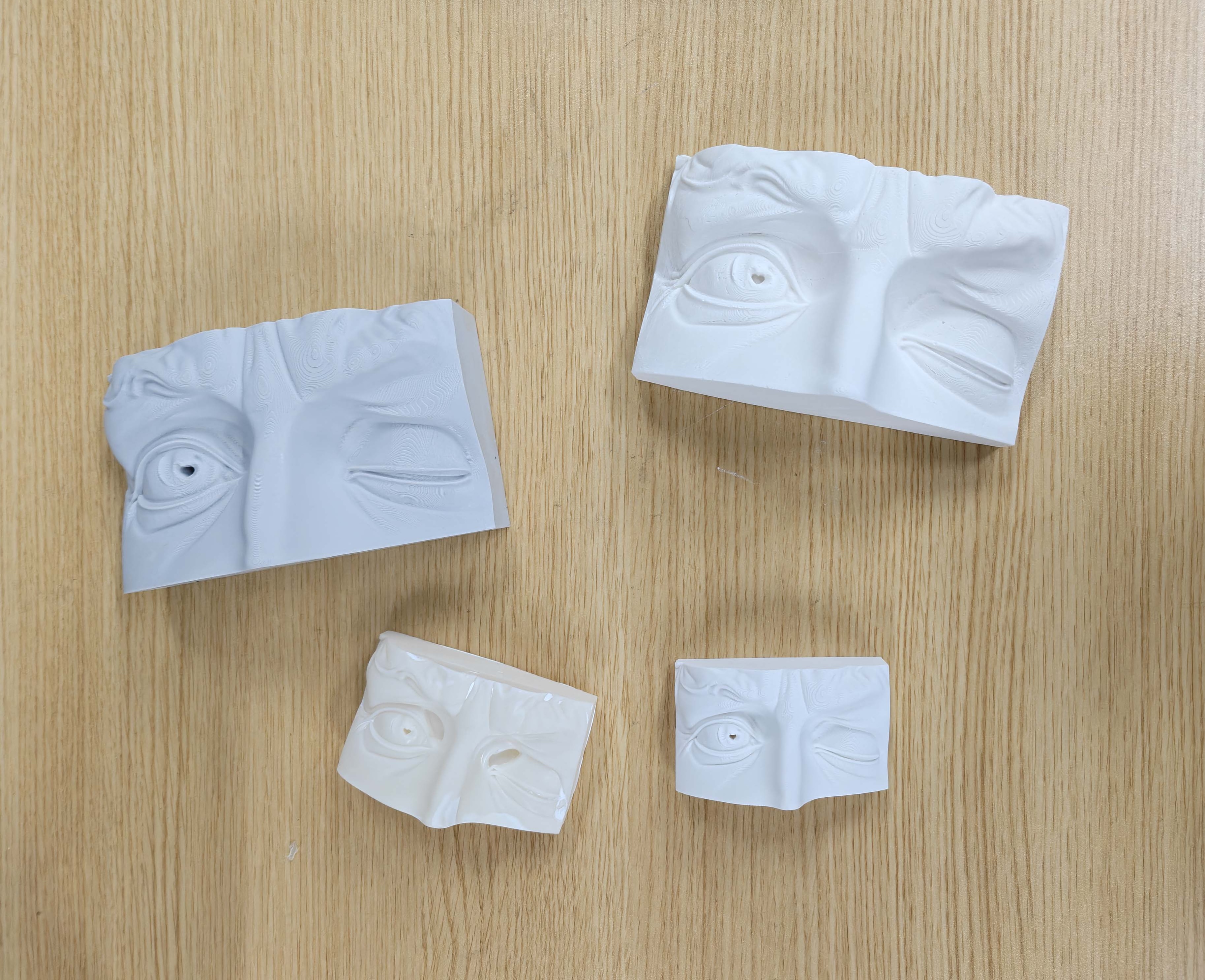 All casting and mold-making results