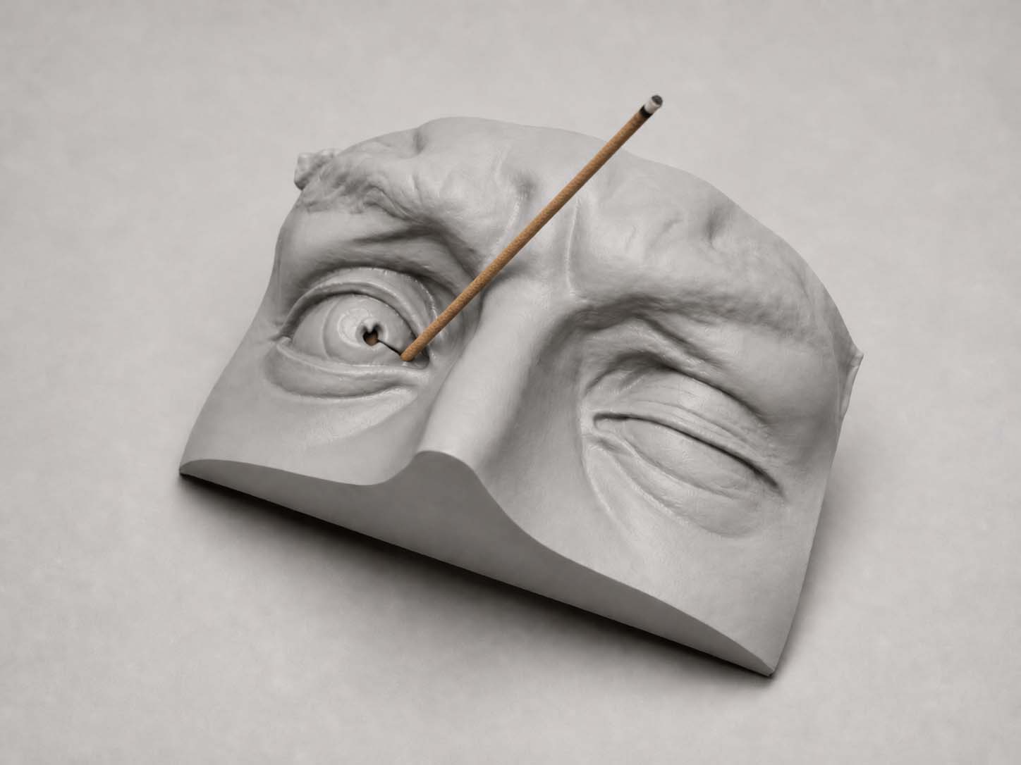 Initial concept image of the incense holder