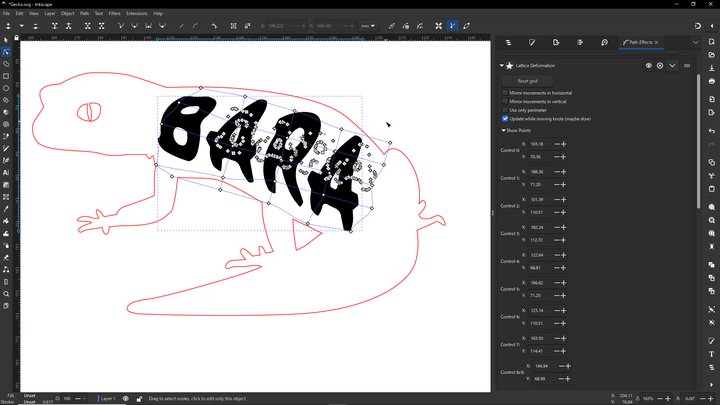 Effect setup 3 - Lattice
