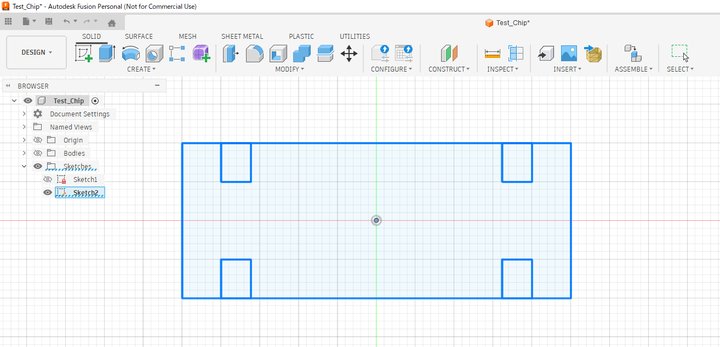 Fusion 360 parametric design