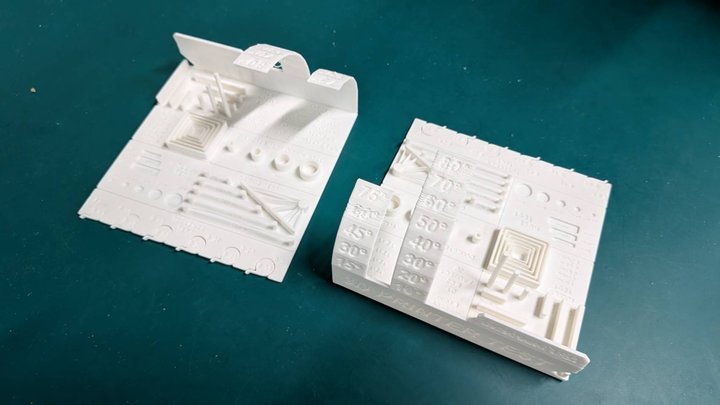 Test Piece — Front and Back