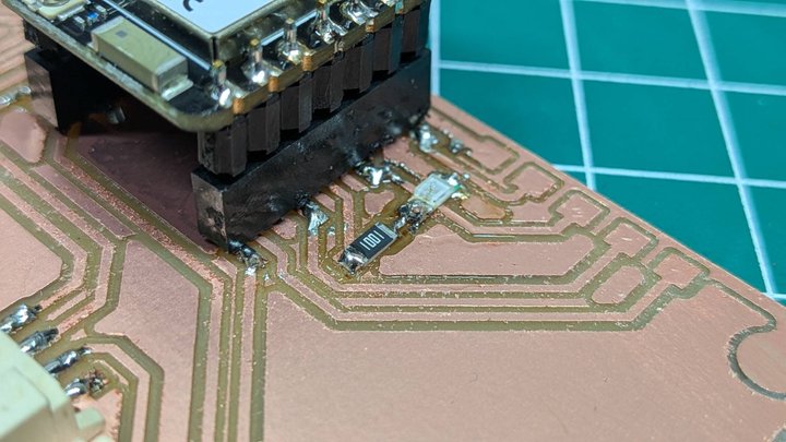 Soldering Close-up
