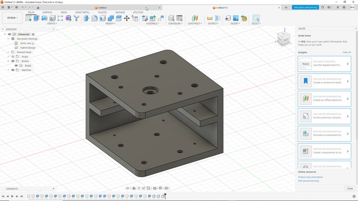 Fusion 360 model