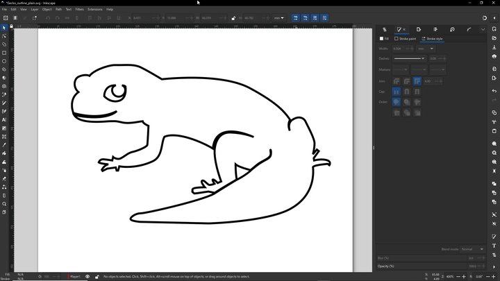 Convert to outline in Inkscape