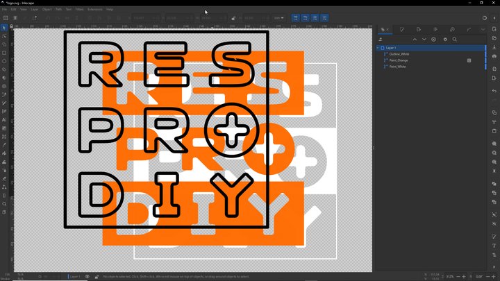 Layer separation in Inkscape
