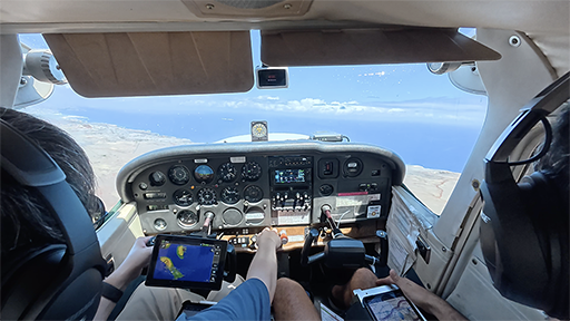 Flying with Cessna 172