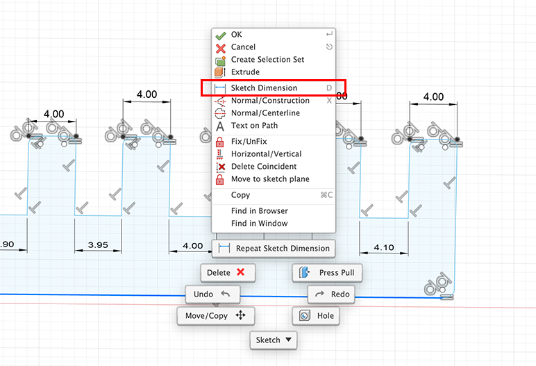 How to add constraints