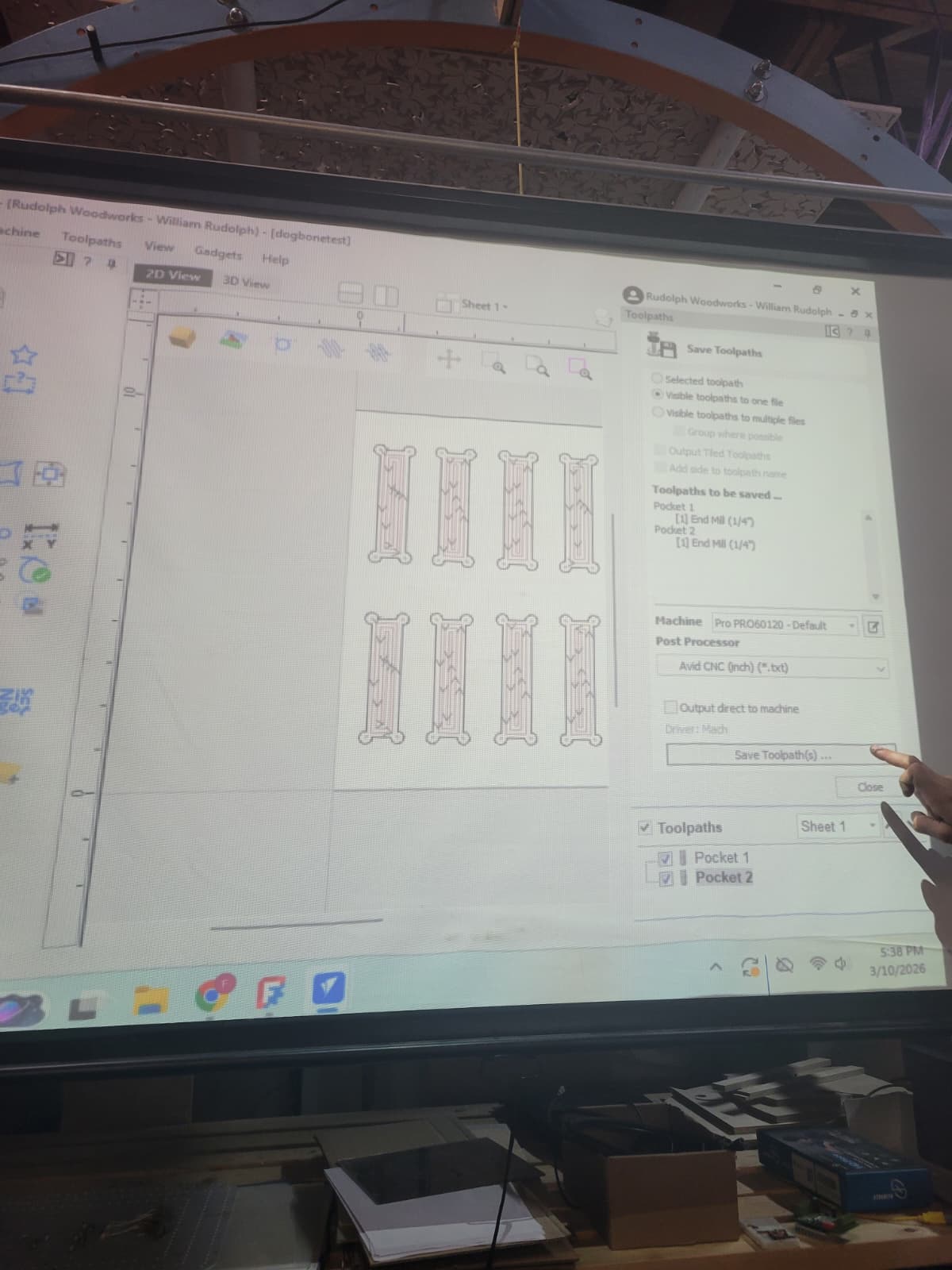 vcarve dogbone joint design