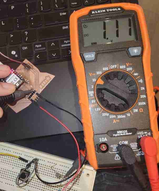 photo LDR input multimeter