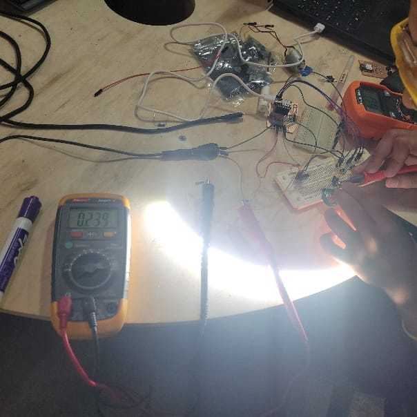 measuring current LED