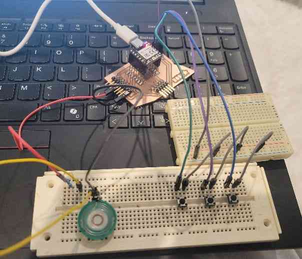 songs on speaker breadboard