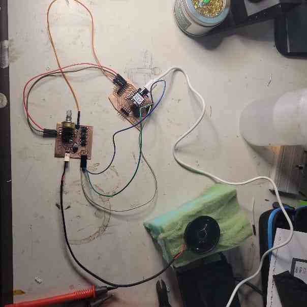 final working board with solder mask