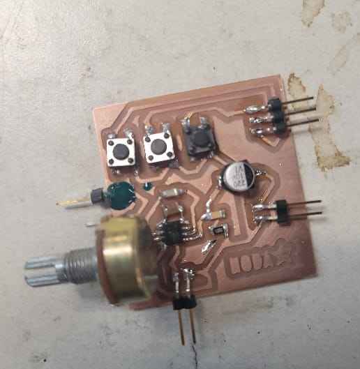 final working board no working