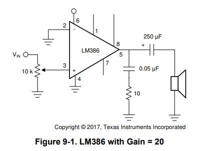 LM386 Schematic