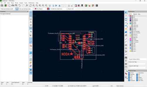 kicad PCB bird circuit board