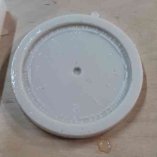 alginate mold clock
