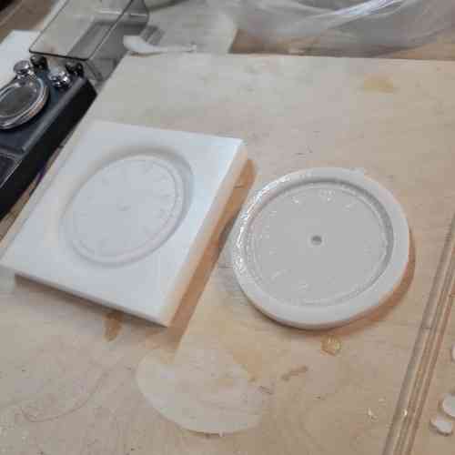 alginate mold clock