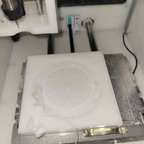 mold after milling