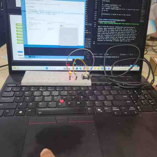 LED push button