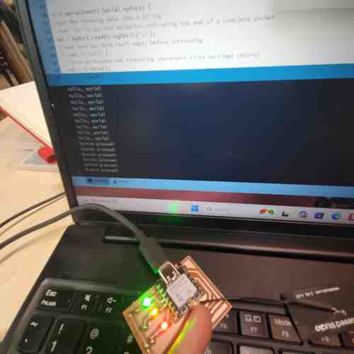 pressbutton message