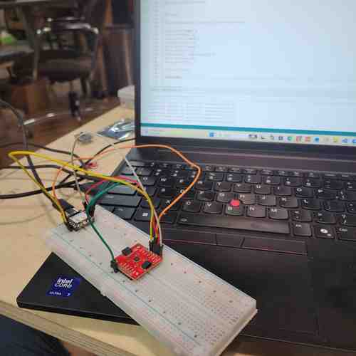 breadboard magnetometer