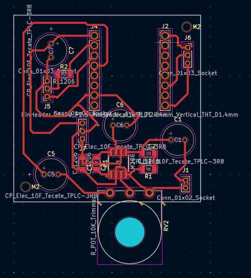 audio board kicad