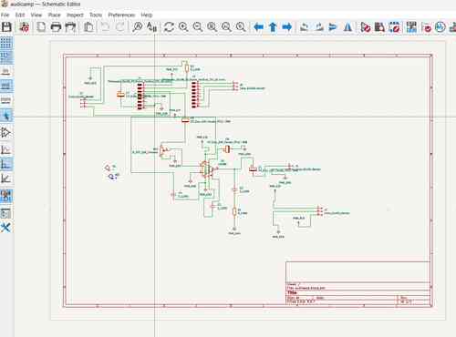 audio board schematic