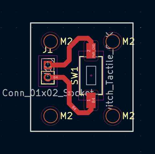 button board kicad
