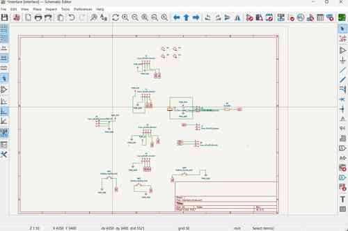 interface board schematic