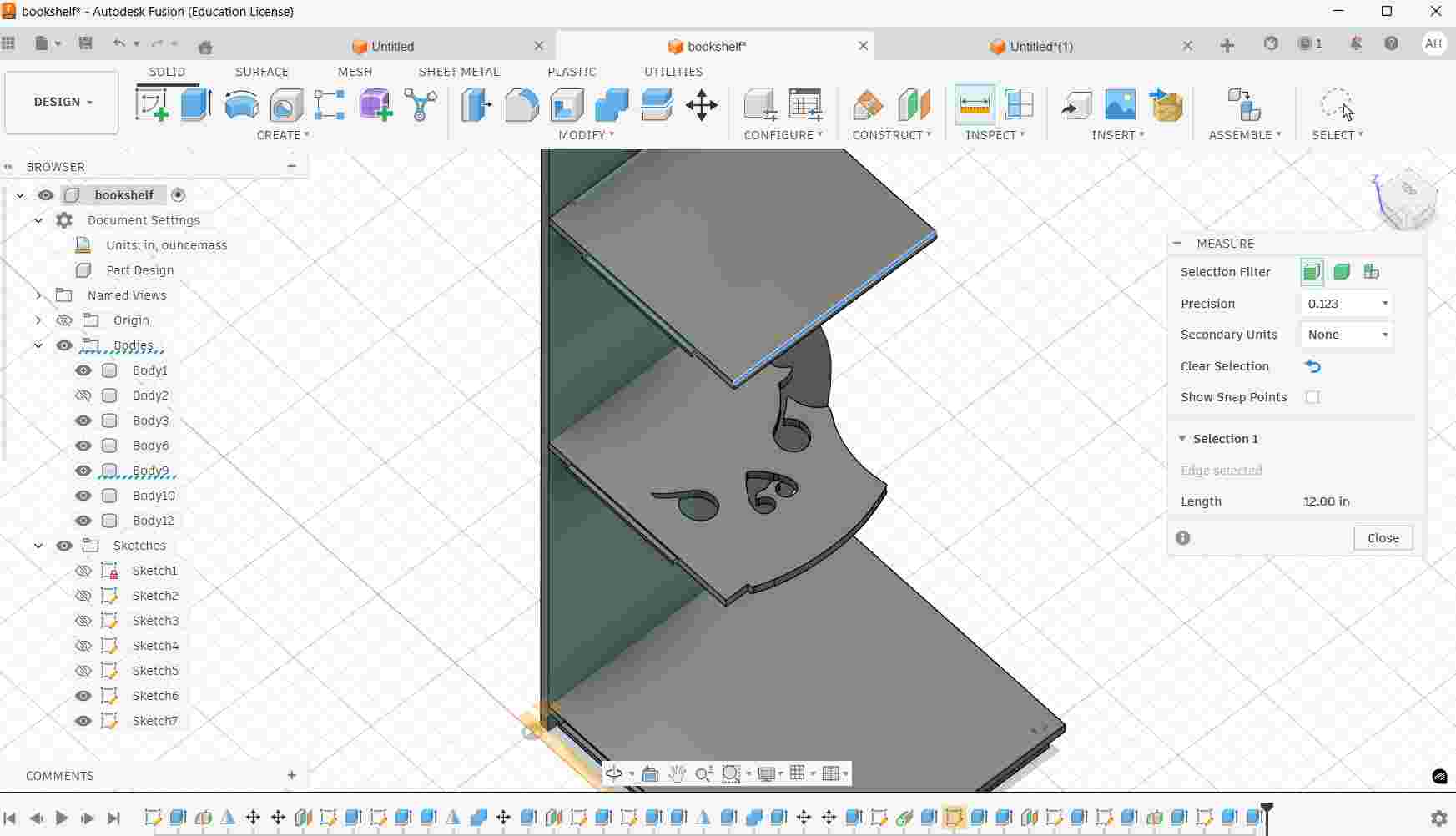 mortise and tension joint attempt